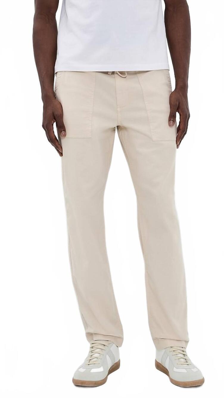 NEW FAHERTY dune utility pant in stone